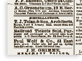 Tolan Advertisement
